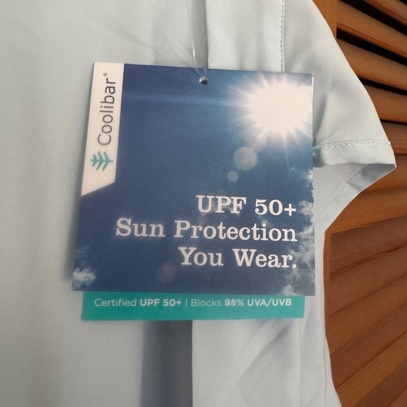 Coolibar Women's Convertible Wrap Skyride Isla - Aire Fabric - Picture 11 of 11